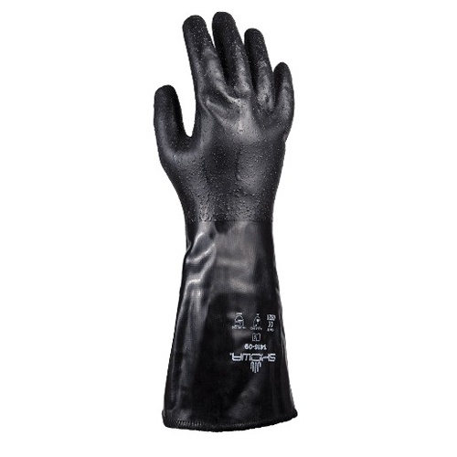 [XL] 手袋(耐切創・耐薬品・耐酸・耐溶剤)【EA354BW-19】