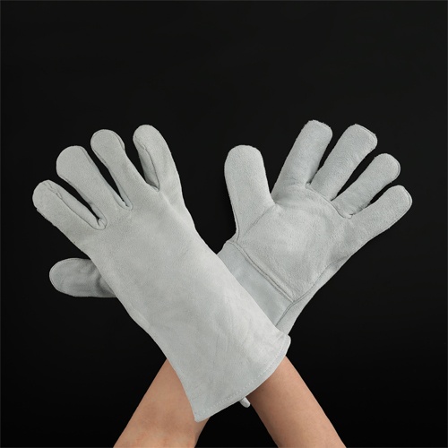 [XL] 手袋(溶接用・牛床革)【EA353AT-141】