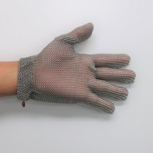 [XS/230mm] 手袋(5本指/ステンレス製/左右兼用)【EA354SE-20A】