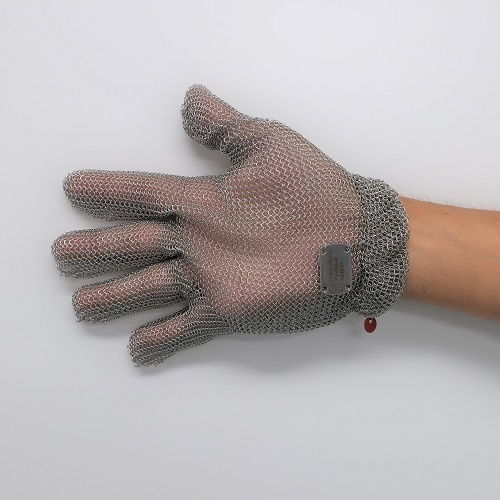 [XS/230mm] 手袋(5本指/ステンレス製/左右兼用)【EA354SE-20A】