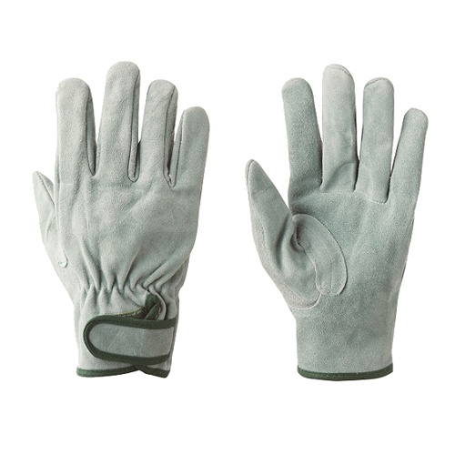 [フリー]230mm 手袋・溶接作業用(牛革/オイル加工)【EA353-8】
