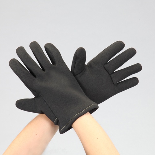 [フリー]250mm 手袋(耐切創/耐熱/アラミド繊維)【EA354KJ-21A】