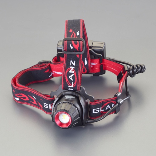 [充電式/単3x3本] ヘッドライト/LED【EA758FH-10】