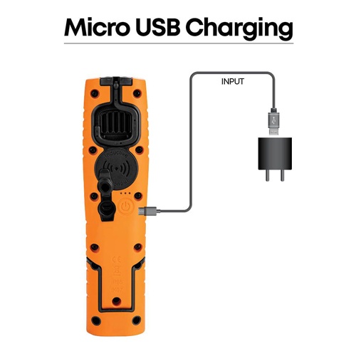 [充電式] LEDライト(マグネット付)【EA758C-241】