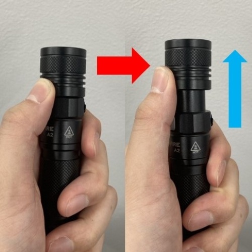 [充電式] フラッシュライト/LED【EA758RT-10】