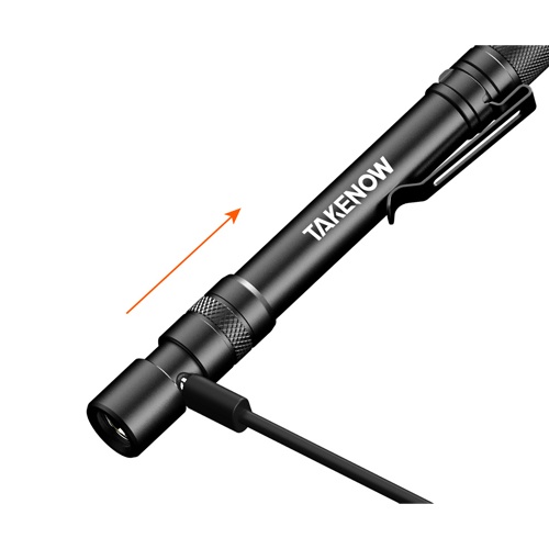 [充電式] フラッシュライト/LED(ペン型)【EA758RP-32】