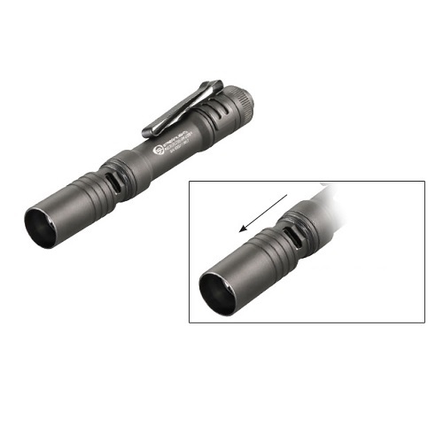 [充電式] フラッシュライト/LED(黒)【EA758SG-81】