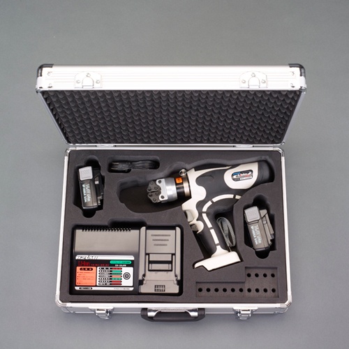 [充電式]油圧圧着工具(裸端子/リングスリーブ用)【EA539PD-11A】