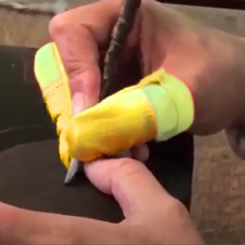 [人差し指用] 指サック(牛革)【EA354EH-52】