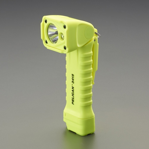 [単3x3本] フラッシュライト/LED(防爆構造/黄)【EA758WG-11】