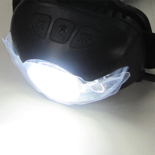 [単3x3本] ヘッドライト/LED(白・赤・青)【EA758RX-10B】