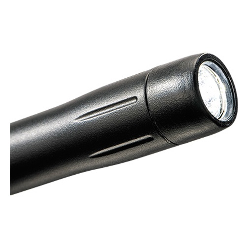 [単4x2本] フラッシュライト/LED(黒)【EA758WE-47】