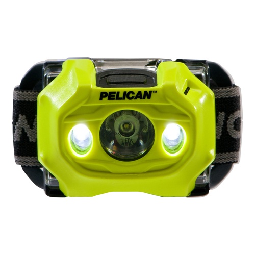 [単4x3本] ヘッドライト/LED(防爆構造/黄)【EA758WB-28】