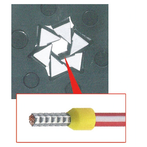 0.08-16.0mm2 圧着ペンチ(フェルール端子用)【EA538KR-2A】