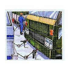 0.25tonx3.0m レバーホイスト【EA988AB-3】