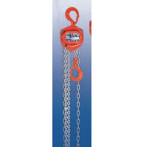 0.25tonx8.0m チェーンブロック【EA987CF-8】