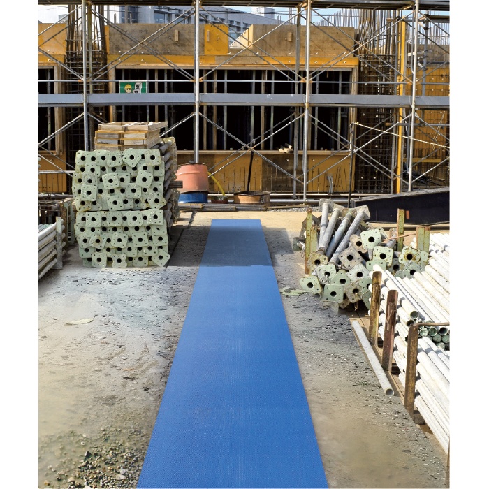 0.9x10m セーフティーマット(ブルー)【EA997RC-113】