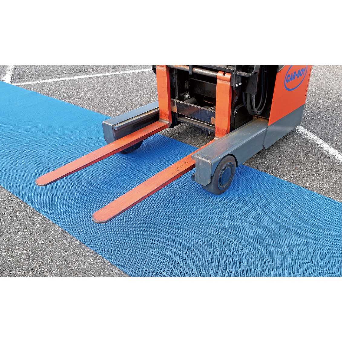 0.9x10m セーフティーマット(ブルー)【EA997RC-113】