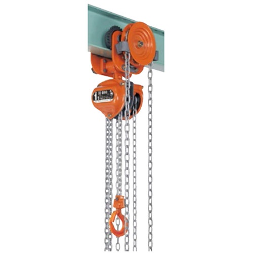 1.0ton ギヤードトロリー式チェーンブロック【EA987EF-1】