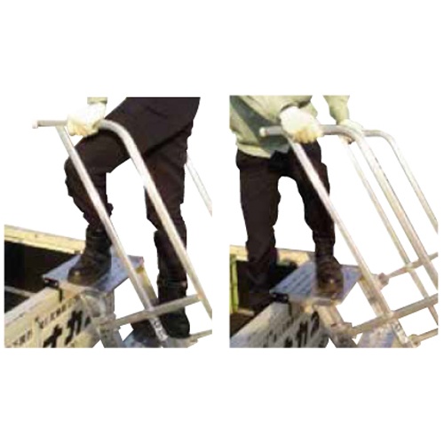 1.39-1.84m トラック昇降はしご【EA902XC-16】