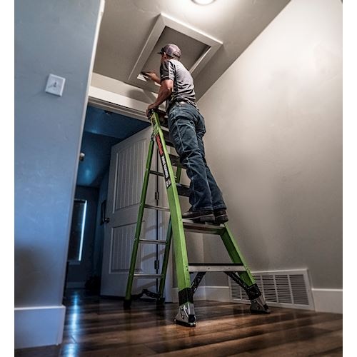 1.83m/5段 梯子兼用脚立(軽量)【EA905EC-11】