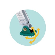 1.88-2.33m はしご兼用脚立(調整脚)【EA903F-180】