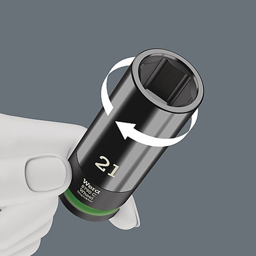 1/2インチDRx17mm ホイールナット用インパクトソケット【EA164DY-517】