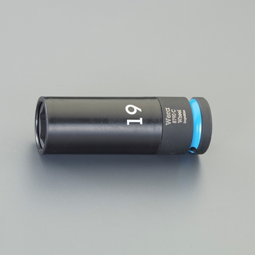 1/2インチDRx19mm ホイールナット用インパクトソケット【EA164DY-519】