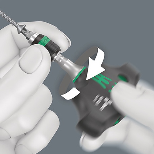 1/4インチHex/ 89mm ドライバーハンドル(T型/ラチェット)【EA560WB-17】