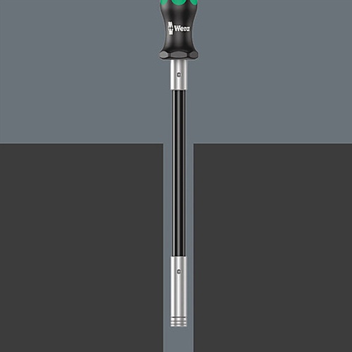 1/4インチHex/271mm ドライバーハンドル(フレキシブル/MG付)【EA560WB-7】