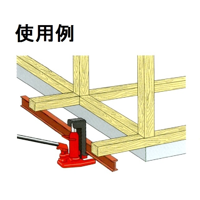 10 ton/28-173mm 爪付ジャッキ【EA993LV-10】