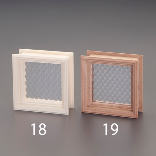 100x100mm 明り窓(ミルキーホワイト)【EA951L-18】