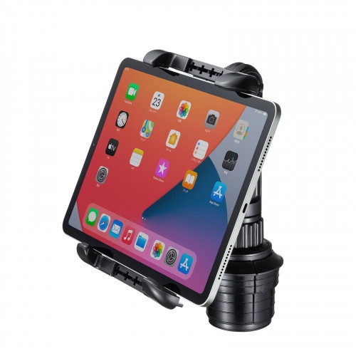100x110x250～390mm タブレット用車載ホルダー【EA764A-74】