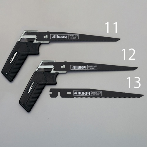 10T/190mm 引き廻し鋸 替刃(1枚)【EA599A-13】