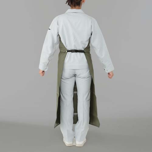 110x75cm エプロン(ワンタッチ脱着/OD)【EA355BA-53】