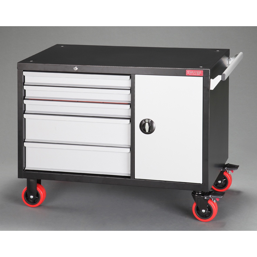 1117x630x 800mm/ 5段 ツールワゴン【EA956FD-3】