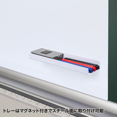 1200x 900mm ホワイトボードシート＆スクリーン(マグネット式)【EA761LM-62A】