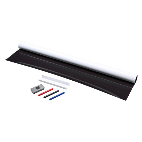 1200x 900mm ホワイトボードシート＆スクリーン(マグネット式)【EA761LM-62A】