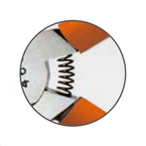 125mm 精密ニッパー(超硬刃付/ラウンド刃)【EA535MF-26】