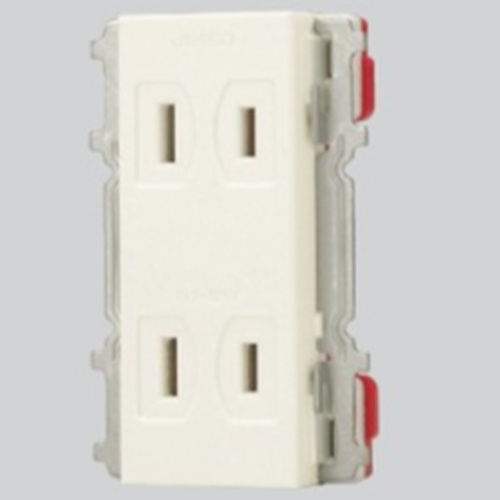 125V/15A コンセント(角型・2口)【EA940CJ-46A】