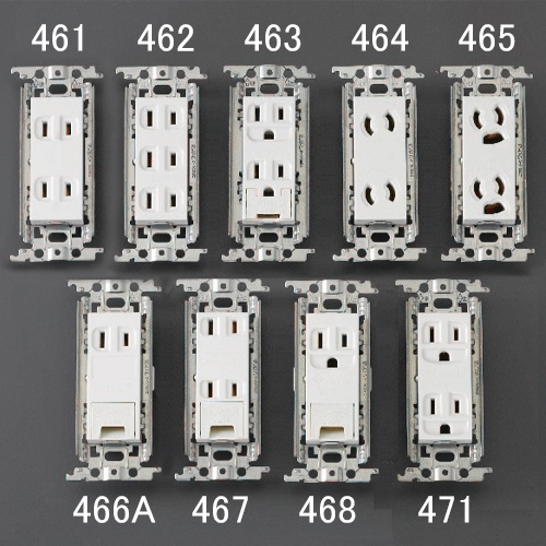 125V/15A 埋込コンセント(1口/アースターミナル付)【EA940CD-466A】