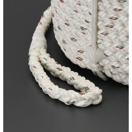 12mmx200m テトロンロープ(両側アイ加工)【EA628MD-124】