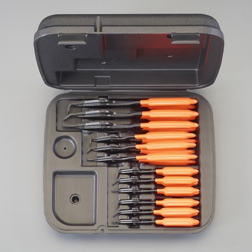 12本組 軸穴兼用スナップリングプライヤー【EA590HA-37】