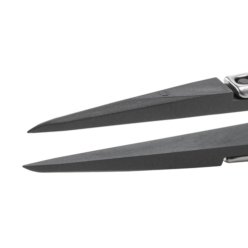 135mm 交換式ピンセット(ESD/セラミック/ステンレス)【EA595HF-61】