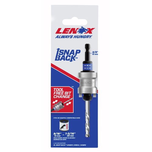 14-30mm/10mm ホールソー用アーバー(スナップバック式)【EA823L-6SA】