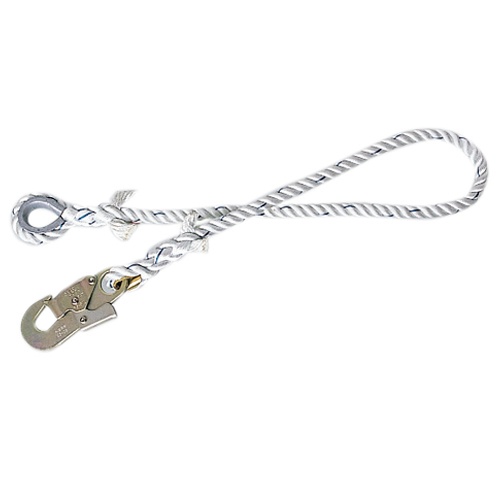 14mmx 1m 台付けロープ(ベルト安全ブロック用)【EA998FX-21】