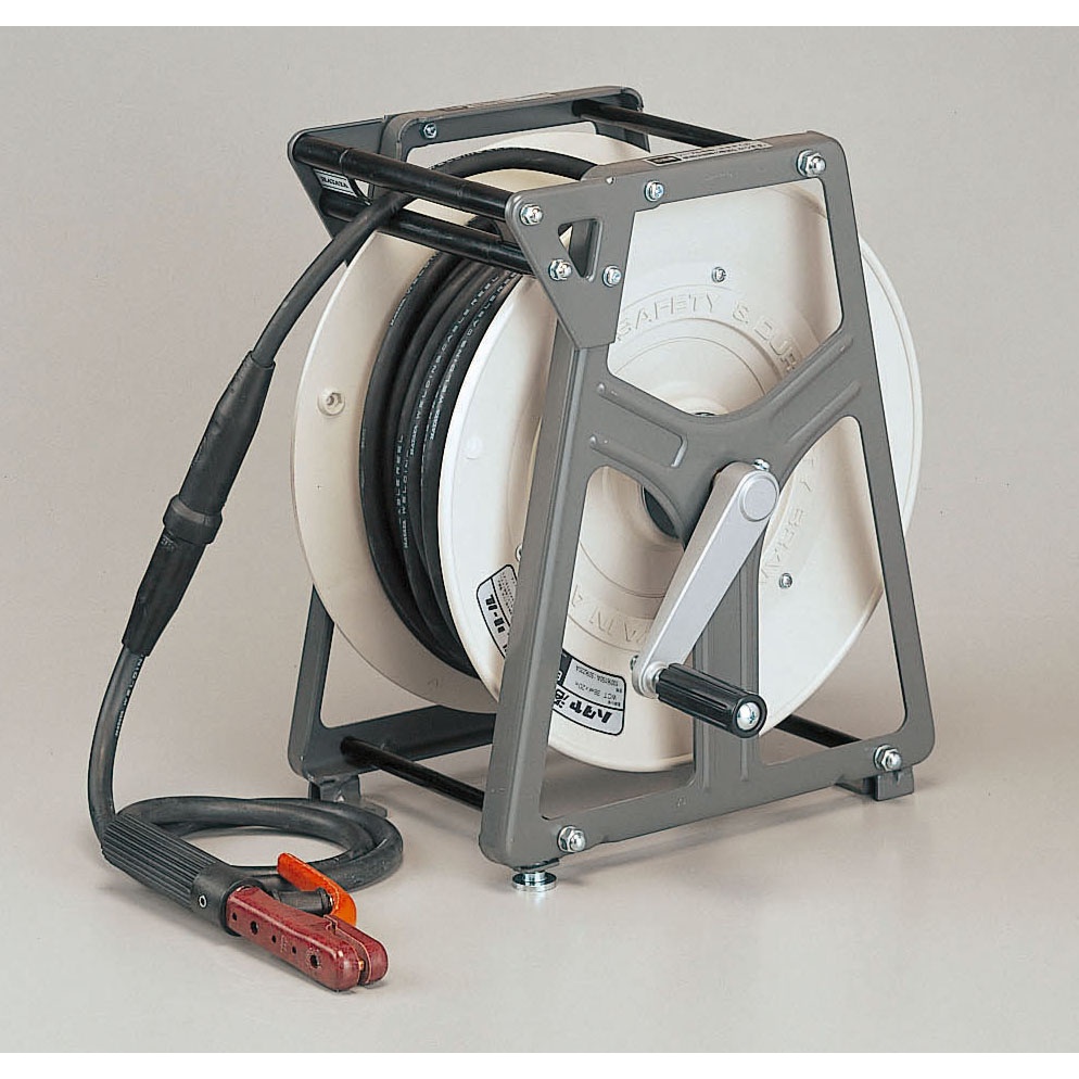 150・220A/20m 溶接ケーブルリール【EA315-25】