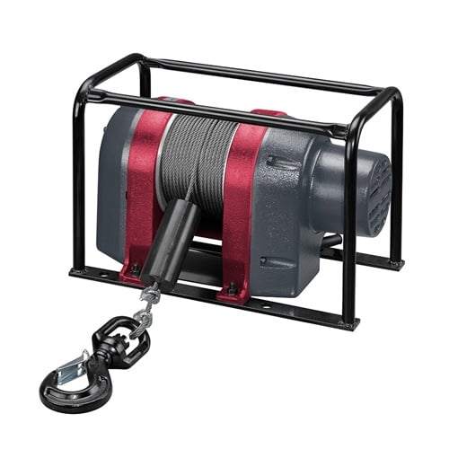 150kg/37m 電動ウインチ(リモコン/定置型)【EA840BG-150A】