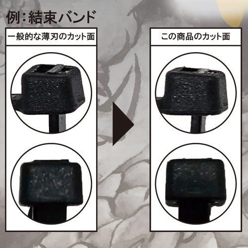 150mm スタンダードニッパー(フラット刃)【EA536DK-15】