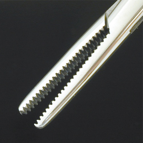 150mm ロックピンセット(直/ステレンス製)【EA595LC-3】